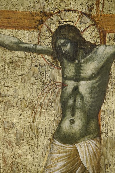 Christ (detail) by Paolo Veneziano