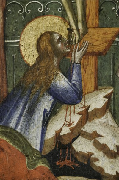 Mary Magdalene (detail) by Paolo Veneziano