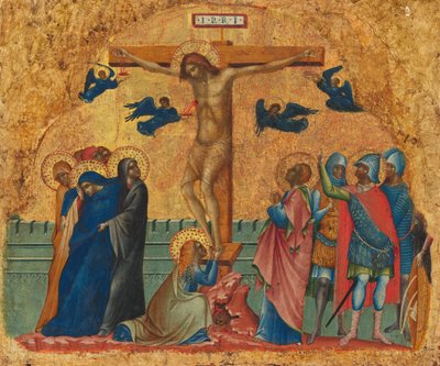 The Crucifixion, c.1340-1345 by Paolo Veneziano