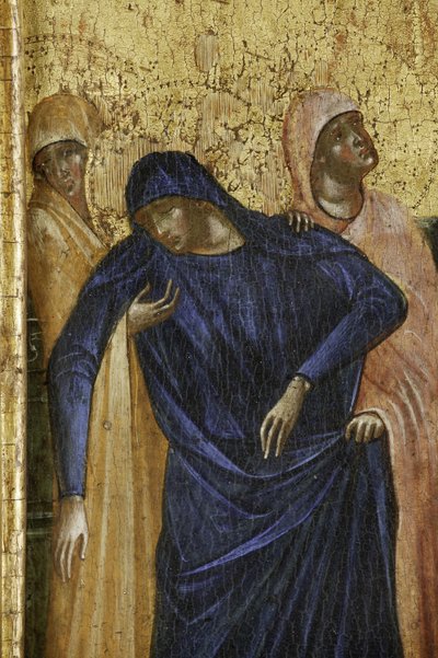 Virgin Mary (detail) by Paolo Veneziano