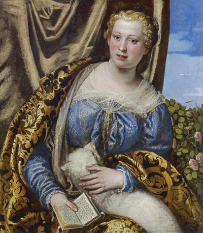 Portrait of a Lady as Saint Agnes by Paolo Veronese