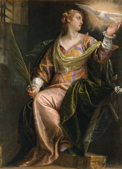 Saint Catherine of Alexandria in Prison by Paolo Veronese