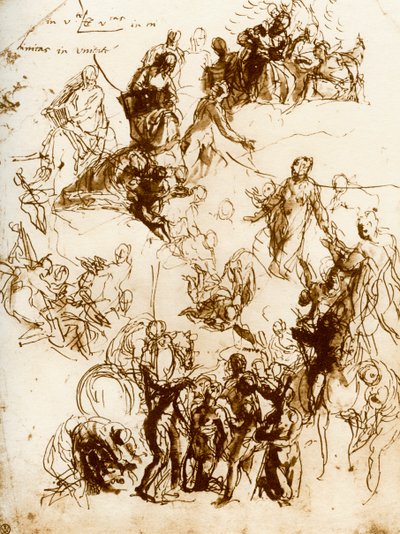 Sketch for the Martyrdom of St George by Paolo Veronese