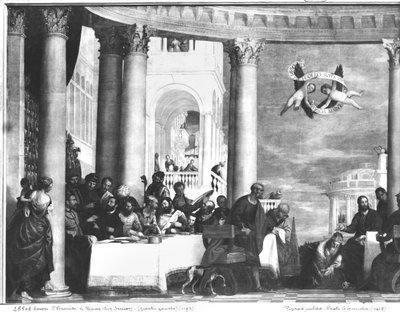 The Meal at the House of Simon the Pharisee (detail) by Paolo Veronese