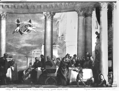 The Meal at the House of Simon the Pharisee (detail) by Paolo Veronese
