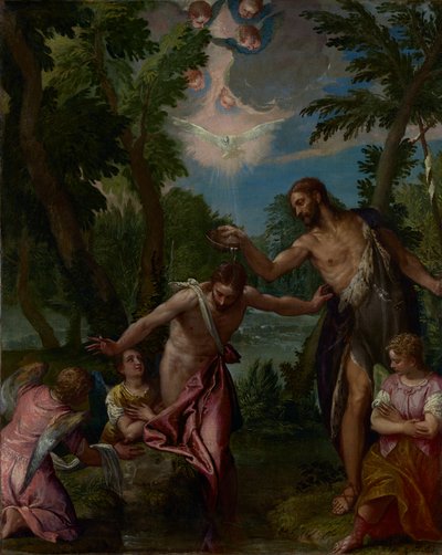 The Baptism of Christ by Paolo Veronese and workshop