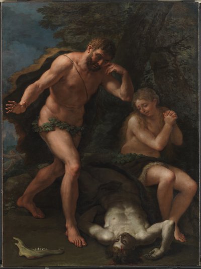 Adam and Eve Lamenting over the Body of Abel by Paolo de Matteis