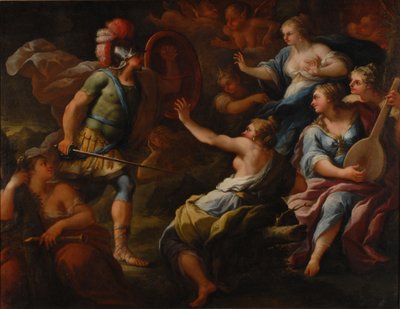 Achilles Discovered by Ulysses Among the Daughters of Lycomedes at Skyros by Paolo di Matteis