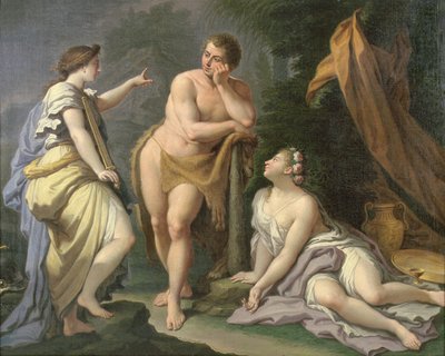 The Choice of Hercules by Paolo di Matteis