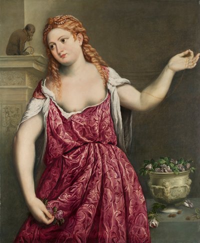 Portrait of a Young Woman by Paris Bordone
