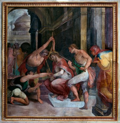 Passion of Christ, Jesus is crowned with thorns by Paris Nogari