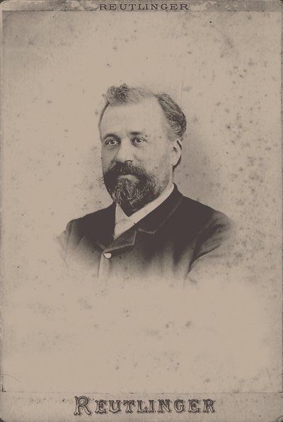Portrait of the Composer Henri Maréchal by Paris . Photo studio Reutlinger