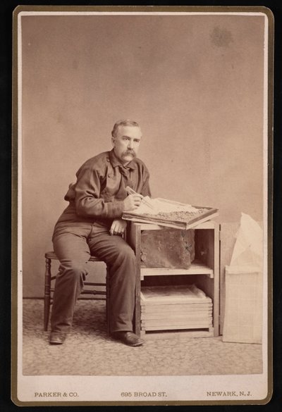 Portrait of Fred Mather 1833-1900 by Parker and Co