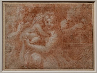 Holy Family with Two Saints by Parmigianino (1503 40)