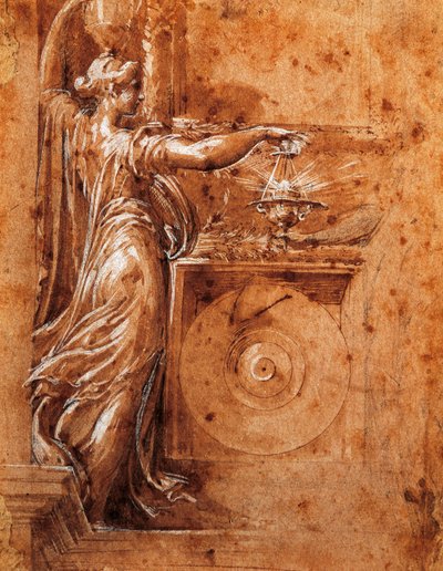 Study of Virgin for church of Detached by Parmigianino