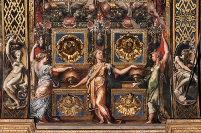 The Three Wise Virgins and Three Foolish Virgins (detail) by Parmigianino