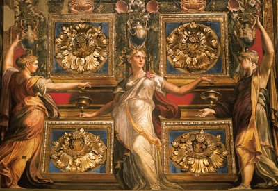 Three Foolish Virgins, by Francesco Mazzola, known as Parmigianino by Parmigianino