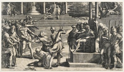 Martyrdom of Saint Peter and Saint Paul by Parmigianino