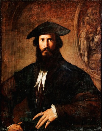 Portrait of Man by Parmigianino