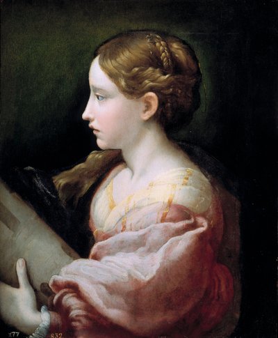 Saint Barbara by Parmigianino