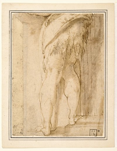 Study for Legs of Saint John the Baptist by Parmigianino
