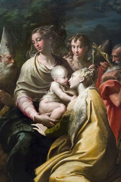 Virgin and Child with St Margaret and Other Saints by Parmigianino (1503 40)