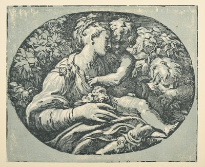 Virgin and Child with the Infant Saint John by Parmigianino