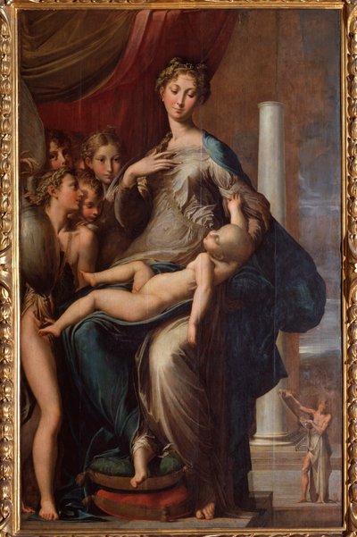 Virgin with Long Neck by Parmigianino