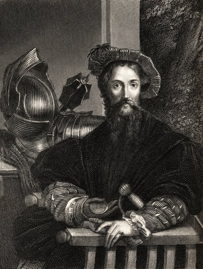 Christopher Columbus (1451-1506) by Parmigianino