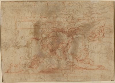 Jael and Cisera? by Parmigianino