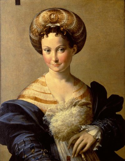 Portrait of a Young Woman Turkish Slave, ca 1532 by Parmigianino