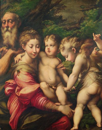 The Holy Family (Rest on the Flight to Egypt) by Parmigianino