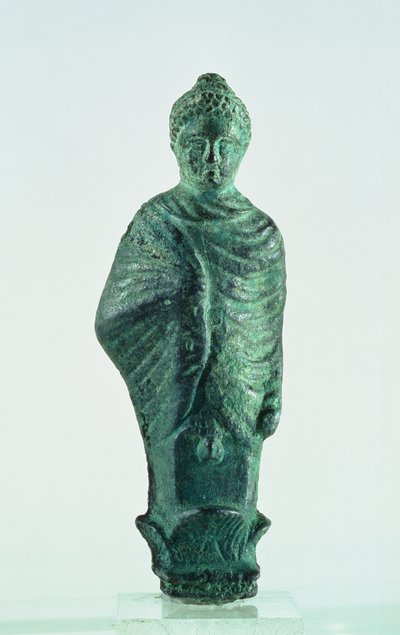 Shami female figure, recovered from the ruined temple in the city of Nehavand, Iran by Parthian School