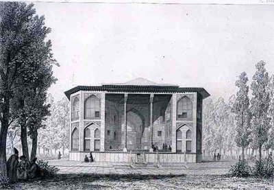 Pavilion of the Eight Paradises, in Isfahan, from 