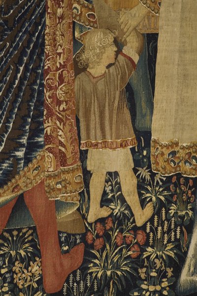Tapestry of Pastrana, end 15th century by Pasquier (workshop of) Grenier