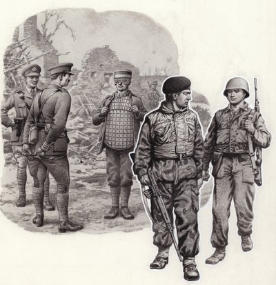 Body Armour from World War 2 to Today by Pat (1907-95) Nicolle