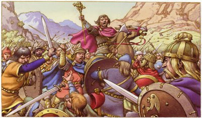 Germanus, the Battling Bishop by Pat (1907-95) Nicolle
