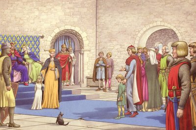 Henry III Was Married to Margaret of France When He Was Only Five by Pat (1907-95) Nicolle