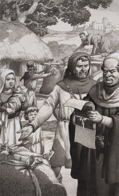 Poverty by Pat (1907-95) Nicolle
