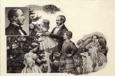 Prince Albert and the Royal Christmas Tree by Pat (1907-95) Nicolle