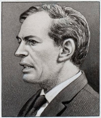 Professor Christiaan Barnard by Pat (1907-95) Nicolle