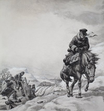 Royal Messenger James Baillie Fraser (1783-1856) by Pat (1907-95) Nicolle