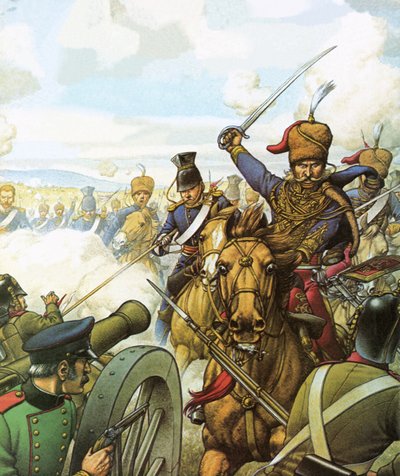 The Charge of the Light Brigade by Pat (1907-95) Nicolle