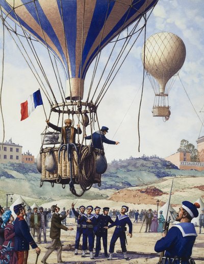 The Wonderful Story of France: Paris is Besieged by Pat (1907-95) Nicolle