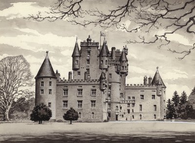 Glamis Castle by Pat (1907-95) Nicolle
