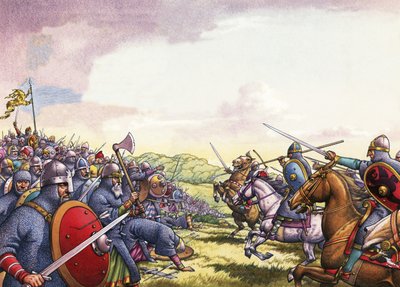 The Battle of Hastings by Pat (1907-95) Nicolle