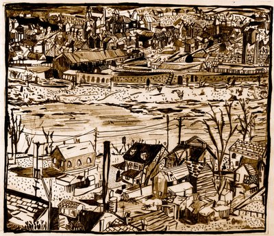 Town, 2013 by Pat Macdonald