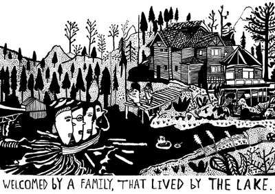 Welcomed By a Family, 2014 by Pat Macdonald