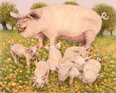 Pigging Out by Pat Scott