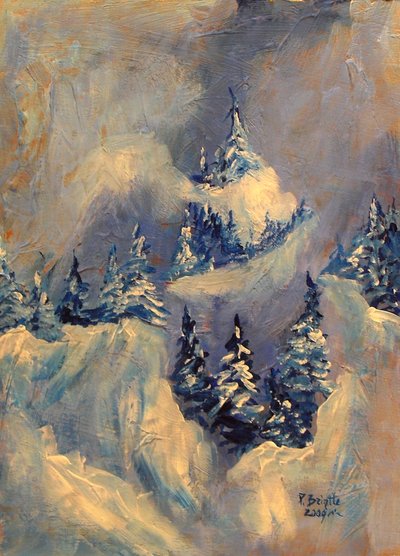 Big Horn Peak, 2009 by Patricia Brintle